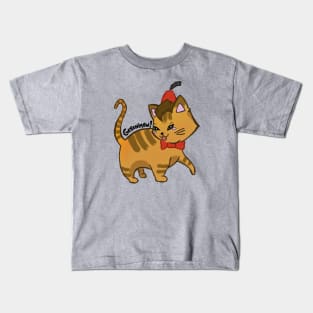 11th doctor cat Kids T-Shirt